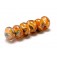 10802521 - Six Toffee Treasures Rondelle Beads