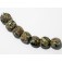 10902302 - Seven Cheyenne Rock Lentil Beads