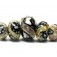 10902311 - Five Graduated Cheyenne Rock Beads