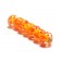 11003501 - Seven Orange & Yellow Rondelle Beads