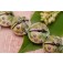 11005912 - Four Green Dragonfly Lentil Beads