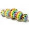11008211 - Five Rainbow Balloons Graduated Rondelle Beads