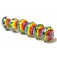 11008221 - Six Rainbow Balloons Rondelle Beads