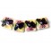 11008414 - Four Pink Sparkle Garden Butterfly Pillow Beads