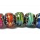 11008501 - Seven Artist Palette of Shimmer Rondelle Beads