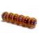 11008821 - Six Barcelona Matte Rondelle Beads