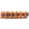 11008921 - Six Barcelona Gloss Rondelle Beads