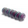 11009121 - Six Rio de Janeiro Matte Rondelle Beads