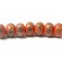 11102701 - Seven Coral w/Beige Rondelle Beads