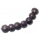 11204502 - Seven Light Purple Pearl Surface Lentil Beads