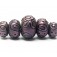 11204511 - Five Grad Light Purple Pearl Surface Rondelle Beads