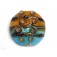 11806302 - Amber Ocean Focal Lentil Bead