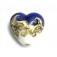 11808905 - White w/Ink Blue Heart