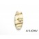 11810901 - Dark Ivory w/Silver Oval Focal Bead