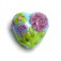 11811405 - Blue w/Pink Flower Heart