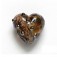 11814005 - Dark Amethyst w/Silver Foil Heart