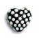 11814605 - Black w/White Dots Heart