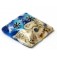 11815904 - Transparent Blue Seashell Pillow Focal Bead