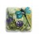 11816604 - Blue Dragonfly w/Purple Flora Pillow Focal Bead