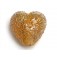 11817405 - Golden Yellow Metallic Heart