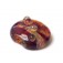 11817502 - Yellow-orange & Purple Lentil Focal Bead