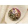 11818402 - Cranberry Treasure Lentil Focal Bead