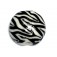 11830802 - Zebra Stripes Lentil Focal Bead
