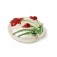 11832102 - Crimson Flower Lentil Focal Bead
