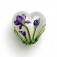 11832305 - Regalia Flower Heart
