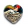 11833725 - Romantic Isle Waves Heart (Large)