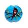 11834502 - Summer Red Cardinal Lentil Focal Bead