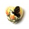 11835105 - Yellow Sparkle Garden Butterfly Heart