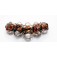 AB00711 - Wild Manzanita Boro Graduated Rondelle Beads