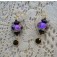 LC-Amethyst Jewel Celestial Earrings