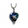 HN-11839005 - Howling at the Moon Heart Necklace
