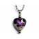 HN-11832905 - Amethyst Jewel Celestial Heart Necklace