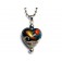HN-11833705 - Romantic Isle Waves Heart Necklace