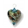 HP-11819305 - Teal Treasure Heart Pendant