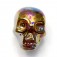 Skull04 - Honey Luster Focal Bead