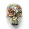 Skull10 - Citron Luster Focal Bead
