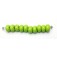 SP006 - Ten Opaque Lime Green Rondelle Spacer Beads