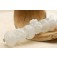 10204001 - Seven Matte Finish White Rondelle Beads