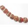10704302 - Seven Pink/Soft Orange Lentil Beads