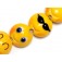 10802712 - Four Emoji Lentil Beads