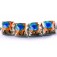 Yellowstone Midway Geyser Basin grace lampwork beads 