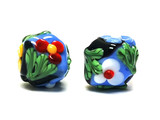 11002307 - Five Multiple Color Crystal Beads