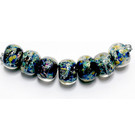 AB01201 - Planetarium Rondelle Beads