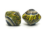 10604207 - Five Violet Ridge Crystal  Shaped Beads